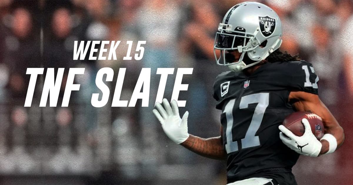 Week 15 NFL Player Props and Parlays: TNF