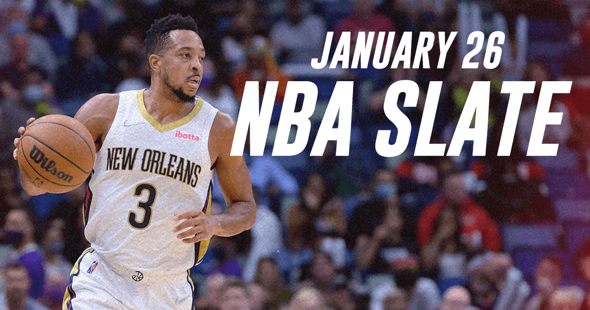 NBA Player Props and Parlay: January 26