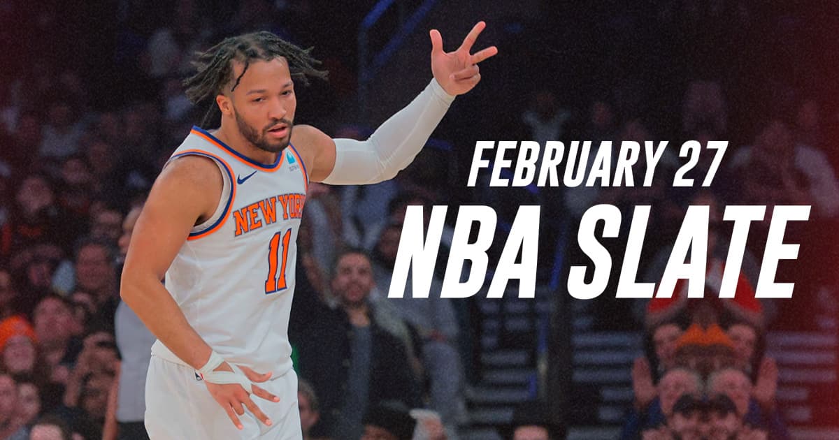NBA Player Props and Parlays: February 27
