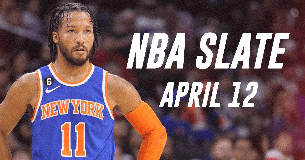 NBA Player Props and Parlays: April 12