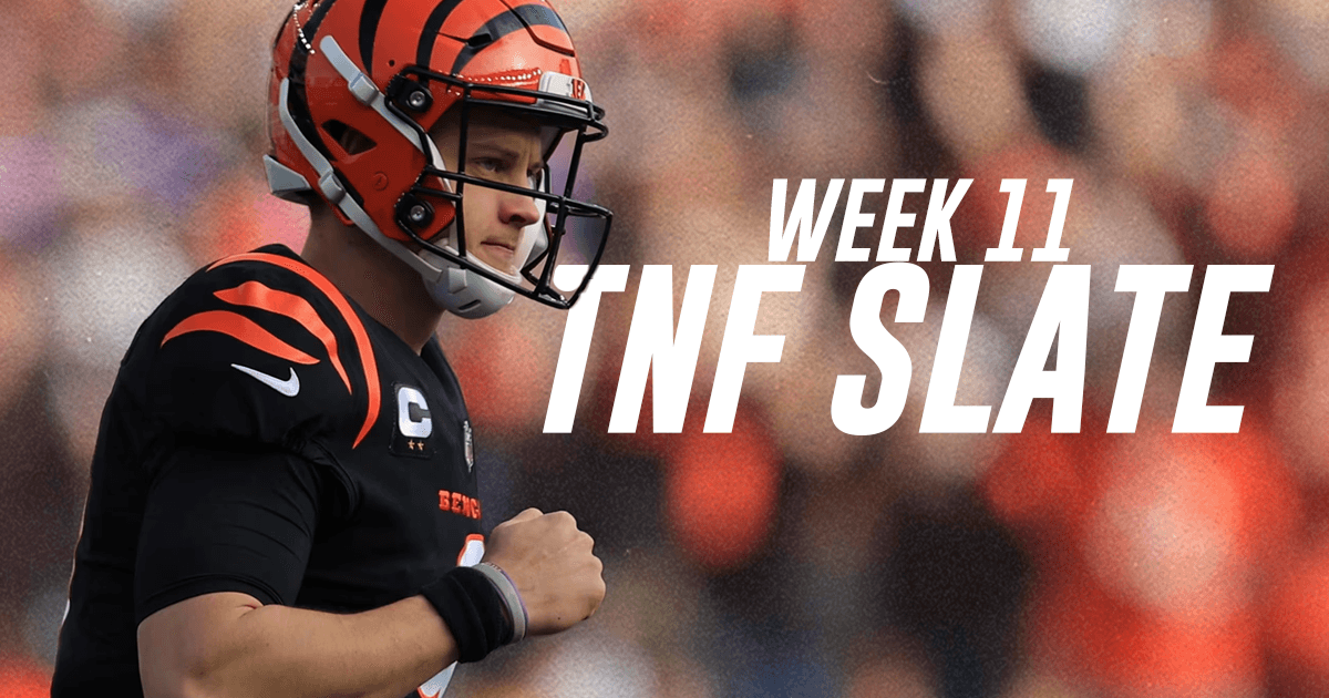 Week 11 NFL Player Props and Parlays: TNF