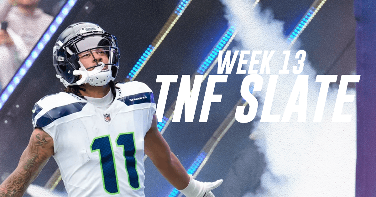 Week 13 NFL Player Props and Parlays: TNF