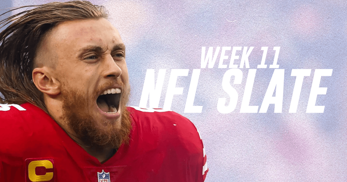 Week 11 NFL Player Props and Parlays: Sunday Slate