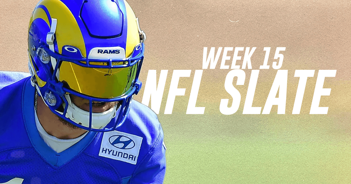 Week 15 NFL Player Props and Parlays: Sunday Slate