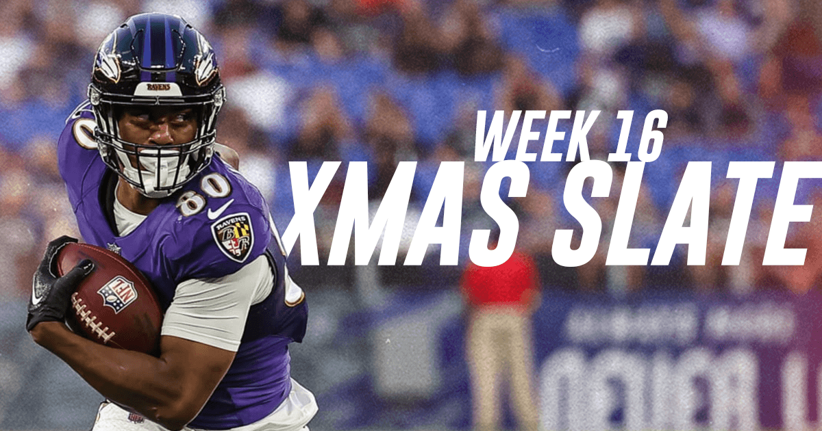 Week 16 NFL Player Props and Parlays: XMas Slate