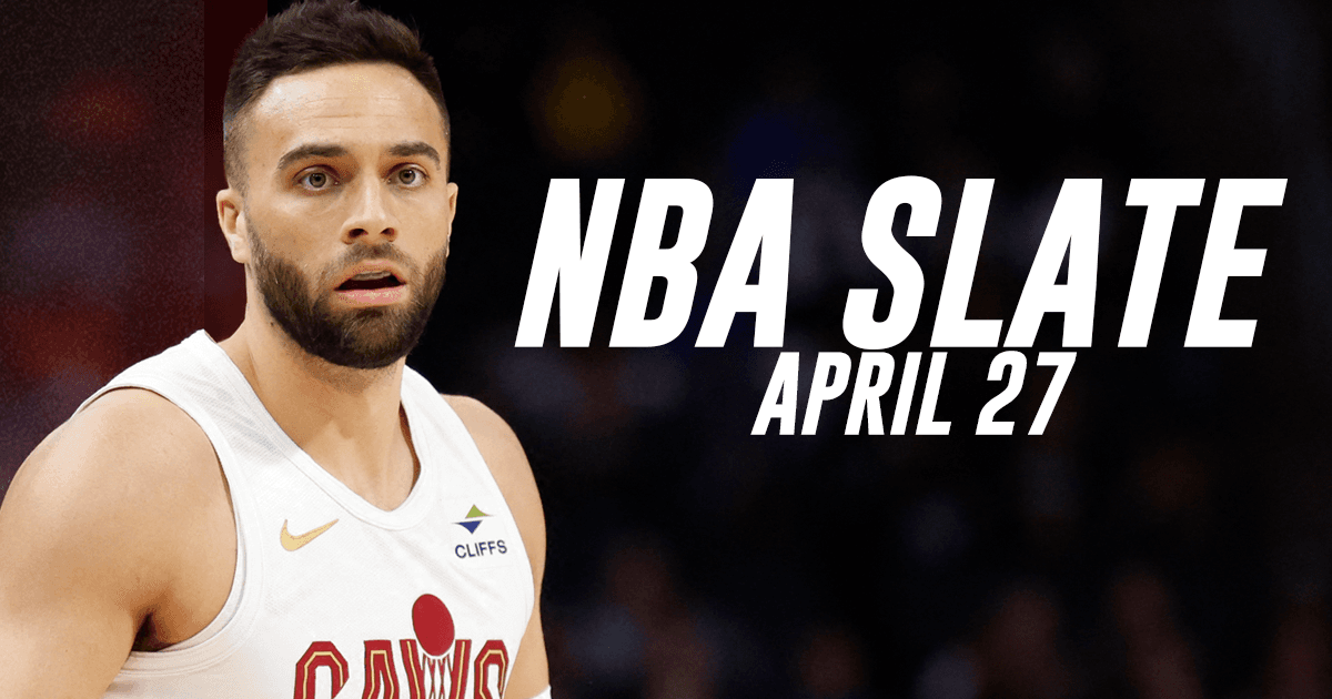 NBA Player Props and Parlays: Playoffs (April 27)