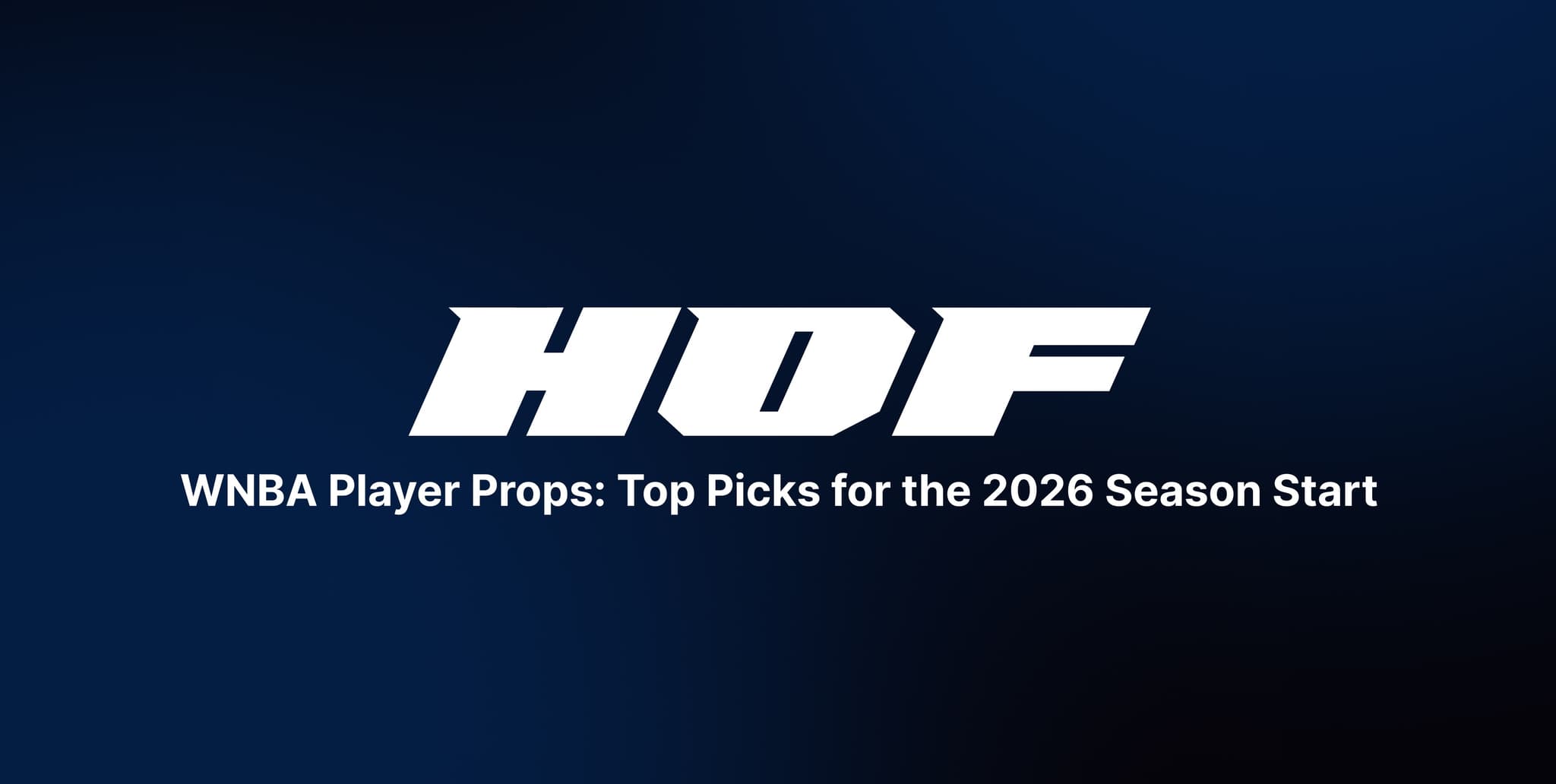 WNBA Player Props: Top Picks for the 2026 Season Start
