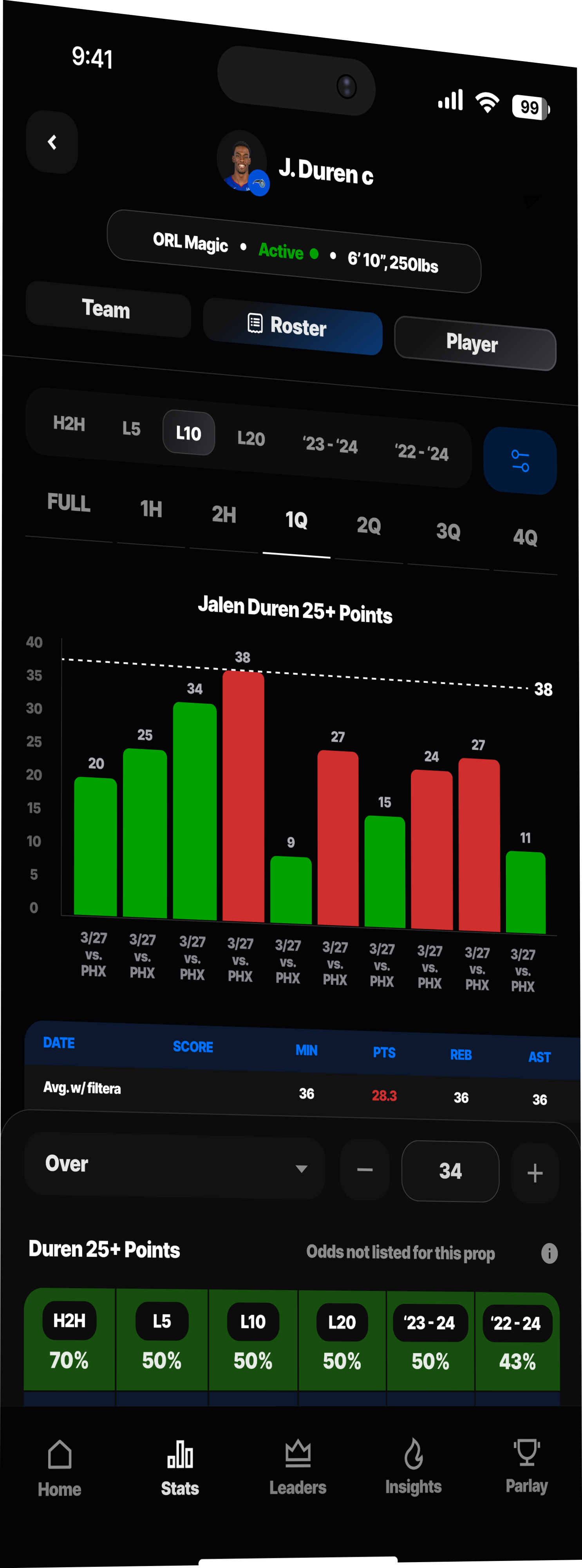 App screenshot