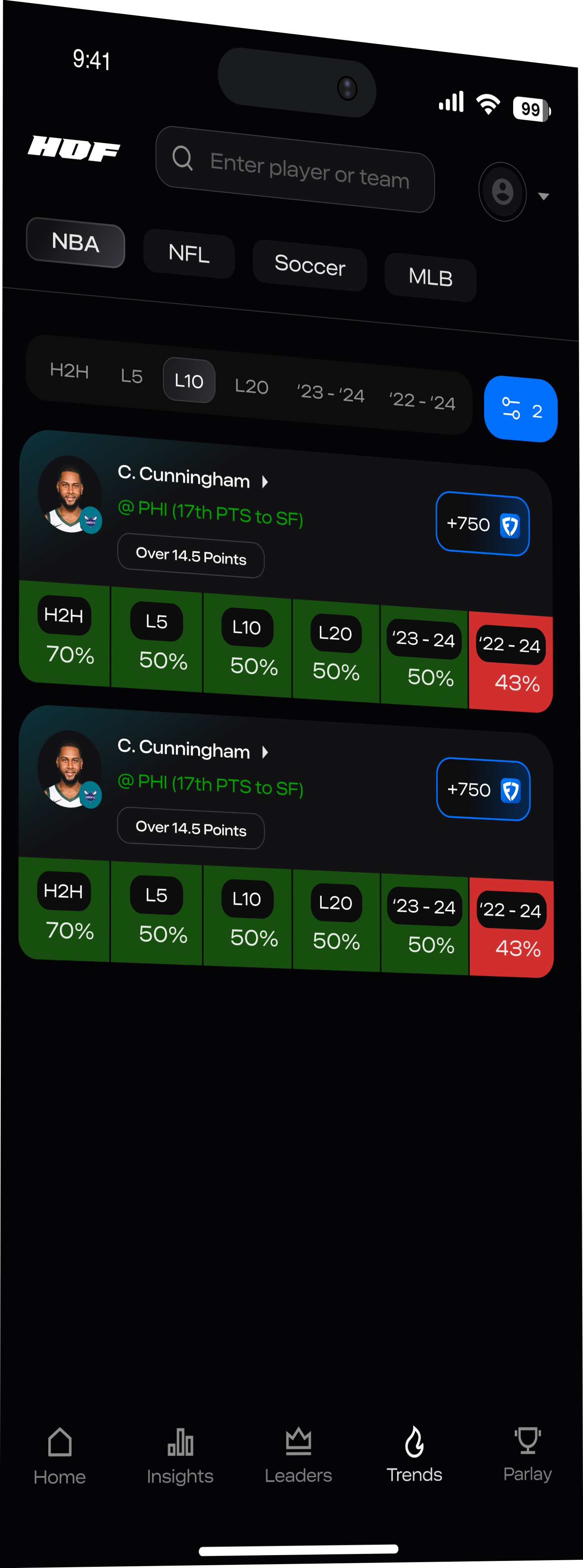 App screenshot